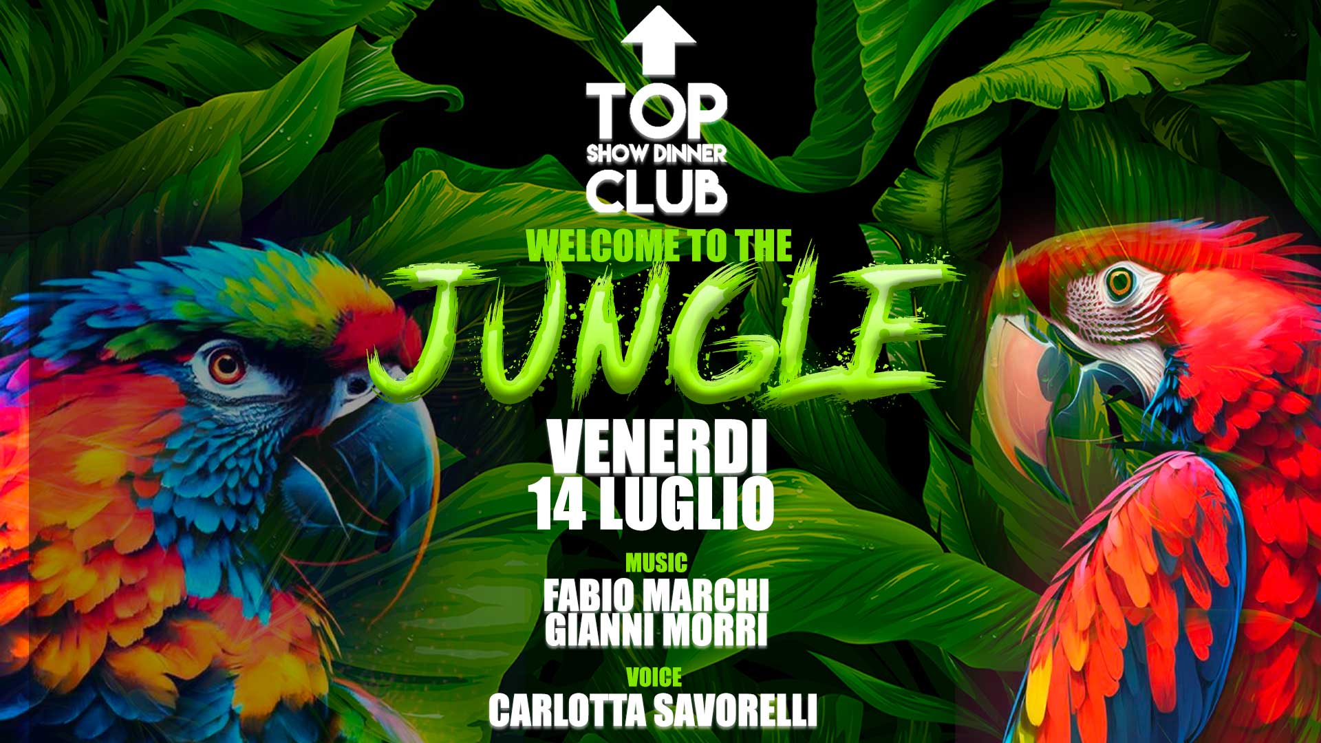 14 luglio, top club, jungle