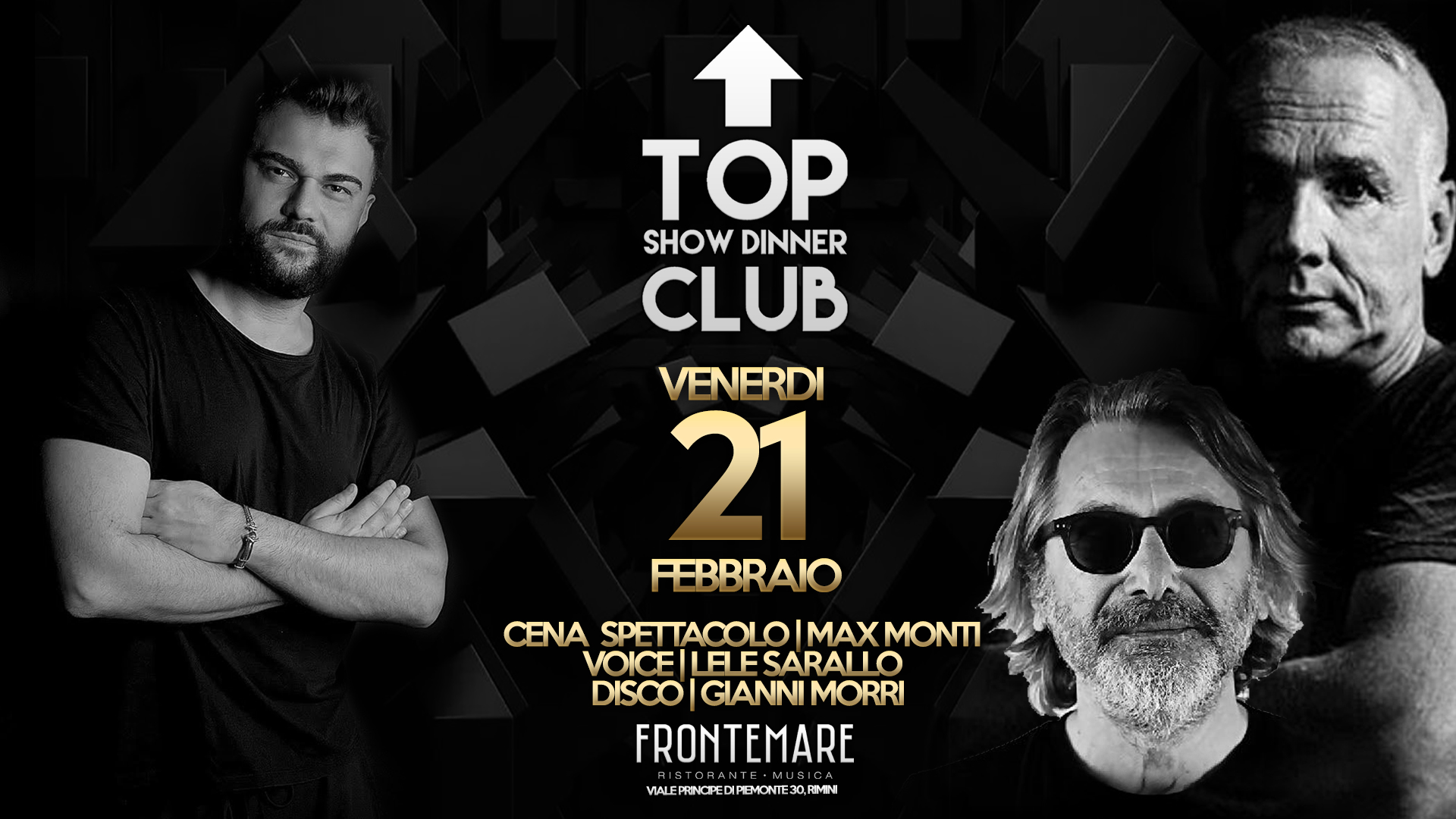 VENERDÌ 21 FEBBRAIO TOP CLUB